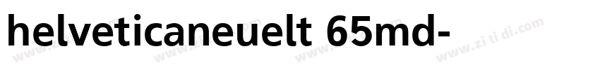 helveticaneuelt 65md字体转换